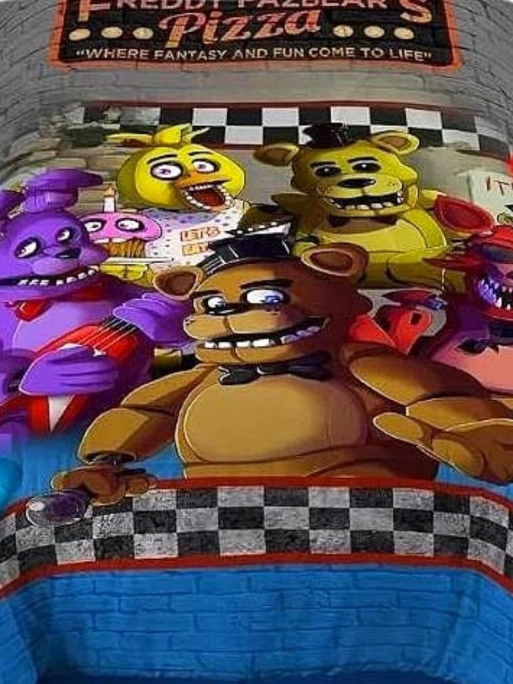 Five Nights at Freddy's Kids Twin Comforter Blanket - AB0BS4G4TT74